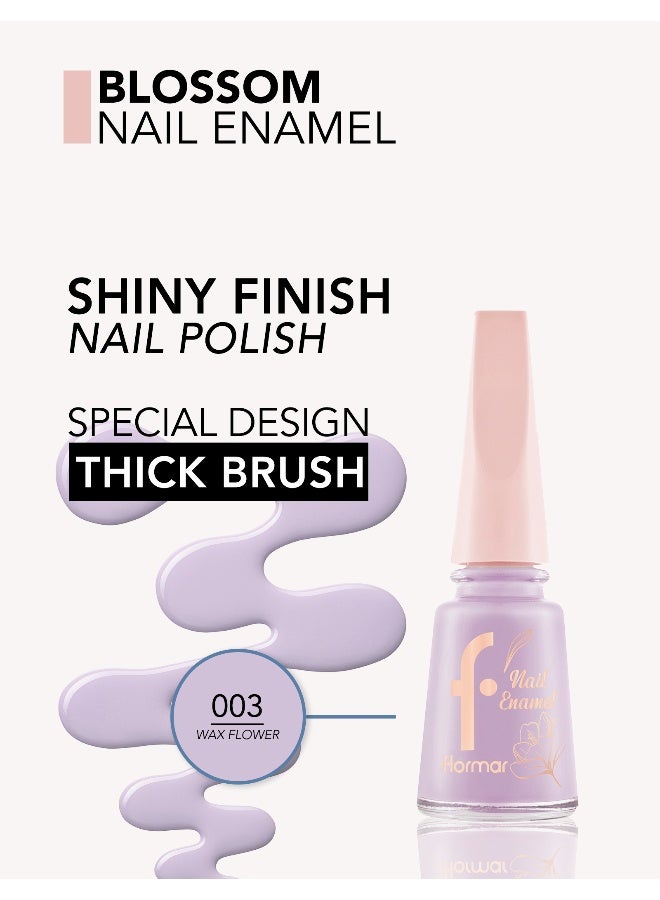 flormar Blossom Nail Enamel 003 Wax Flower 003 Wax Flower - Image 3