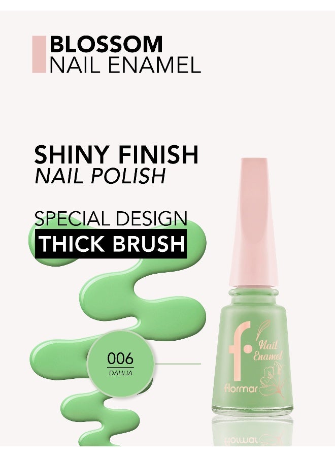 flormar Blossom Nail Enamel 006 Dahlia 006 Dahlia - Image 3