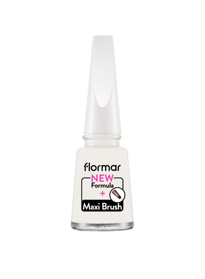 flormar Nail Enamel - 319 White Dance New - Image 1