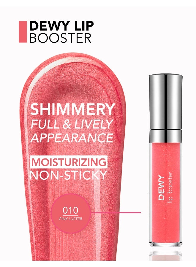 flormar Dewy Lip Booster – 010 Pink Luster – Plumping Look Lip Gloss, Shiny Wet Finish, Moisturizing Feel, Non-Sticky Comfort 10 Pink Luster - Image 4