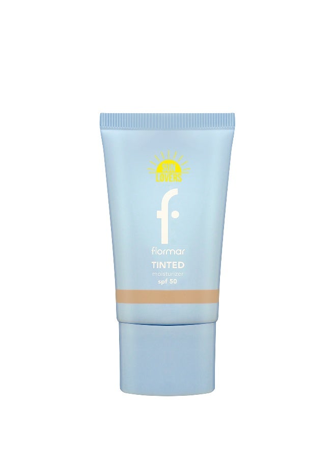 flormar Tinted Moisturizer Spf50 - 007 Warm Honey 007 Warm Honey - Image 1