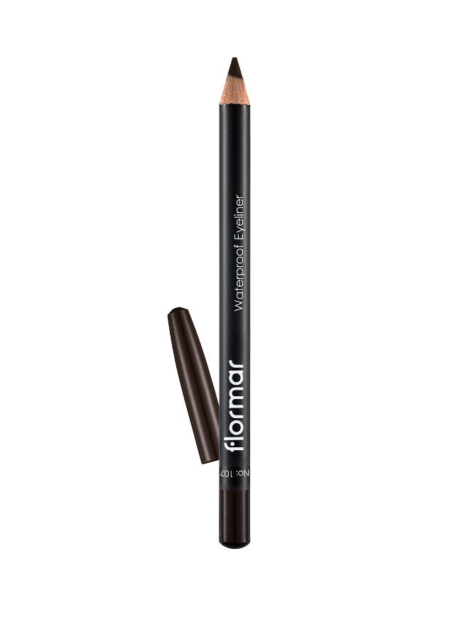flormar Waterproof Eyeliner Pencil - 107 Cppr Brown  - Image 1