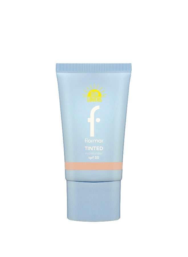 flormar Tinted Moisturizer Spf50 - 002 Soft Beige 002 Soft Beige - Image 1