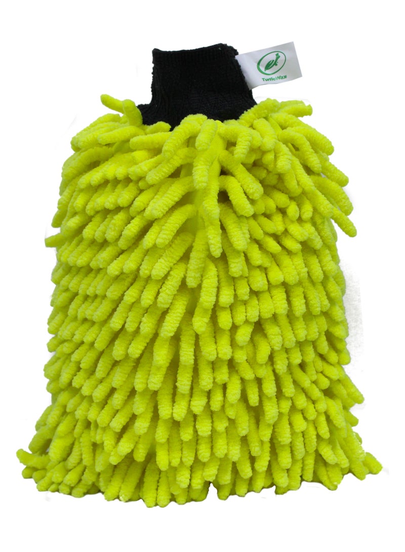 Turtle wax Microfibre Chenille Mitt Double Face 24 cm x 20 cm  - Image 2
