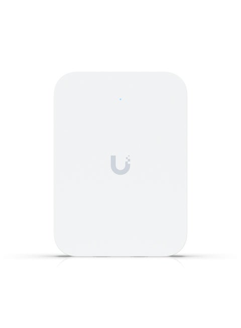 UniFi U7-IW In-Wall Wi-Fi 7 Access Point, Dual-Band 2.4/5GHz, 4.3Gbps, 2x2 MU-MIMO, 3x 2.5GbE Ports, PoE+ In/Out, 200+ Clients, 115m² Coverage, VLAN, Roaming, Captive Portal, UniFi App Support | U7 In-Wall white