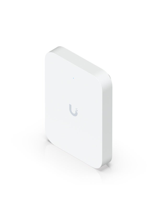 UniFi U7-IW In-Wall Wi-Fi 7 Access Point, Dual-Band 2.4/5GHz, 4.3Gbps, 2x2 MU-MIMO, 3x 2.5GbE Ports, PoE+ In/Out, 200+ Clients, 115m² Coverage, VLAN, Roaming, Captive Portal, UniFi App Support | U7 In-Wall white