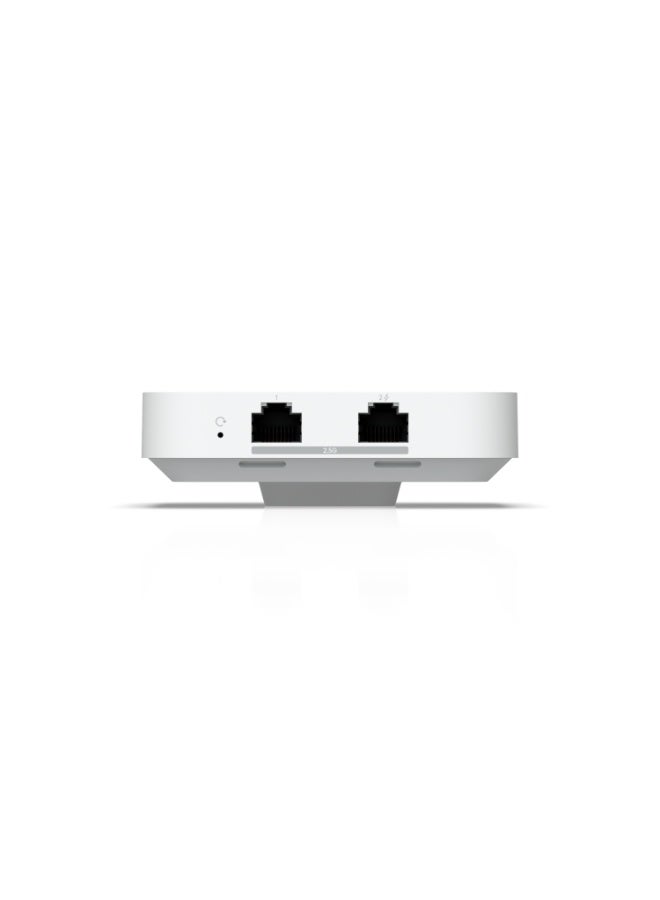 UniFi U7-IW In-Wall Wi-Fi 7 Access Point, Dual-Band 2.4/5GHz, 4.3Gbps, 2x2 MU-MIMO, 3x 2.5GbE Ports, PoE+ In/Out, 200+ Clients, 115m² Coverage, VLAN, Roaming, Captive Portal, UniFi App Support | U7 In-Wall white