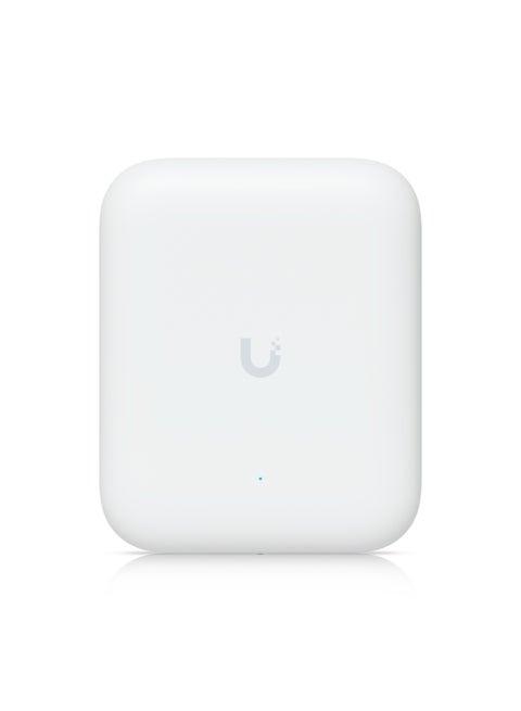 UniFi U7 Pro Outdoor Tri-Band Wi-Fi 7 Access Point, 6 Spatial Streams, 6GHz + 5GHz + 2.4GHz, Speeds up to 10.7 Gbps, IP67 Weatherproof, External & Internal High-Gain Antennas, 2.5GbE PoE+, 300+ Client Support, Wall/Pole Mount, -30°C to 60°C, UV-Stable Housing | U7-Pro-Outdoor white