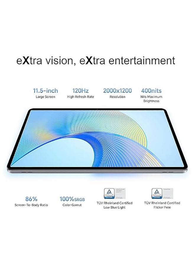 Honor Renewed - Pad X9 With Free Flip-Cover 11.5-Inch 128GB Wi-Fi Gray - International Version  - Image 2