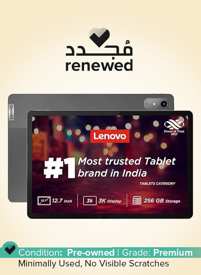 Lenovo Renewed - Tab P12 12.7-Inch 256GB Wi-Fi Grey - International Version  - Image 1