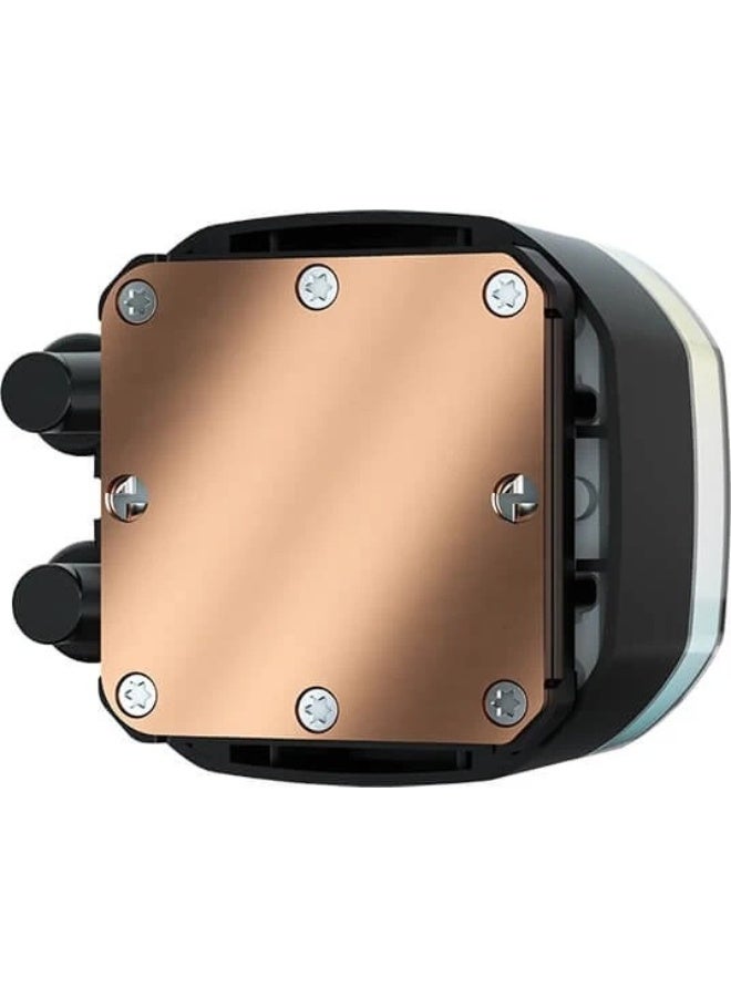 CORSAIR H55 RGB 120mm Liquid CPU Cooler, RGB Lighting with 120mm CORSAIR SP RGB ELITE PWM, 1500 RPM Speed, AirGuide Technology, Compatibility with CORSAIR iCUE, Black | CW-9060052-WW  - Image 4