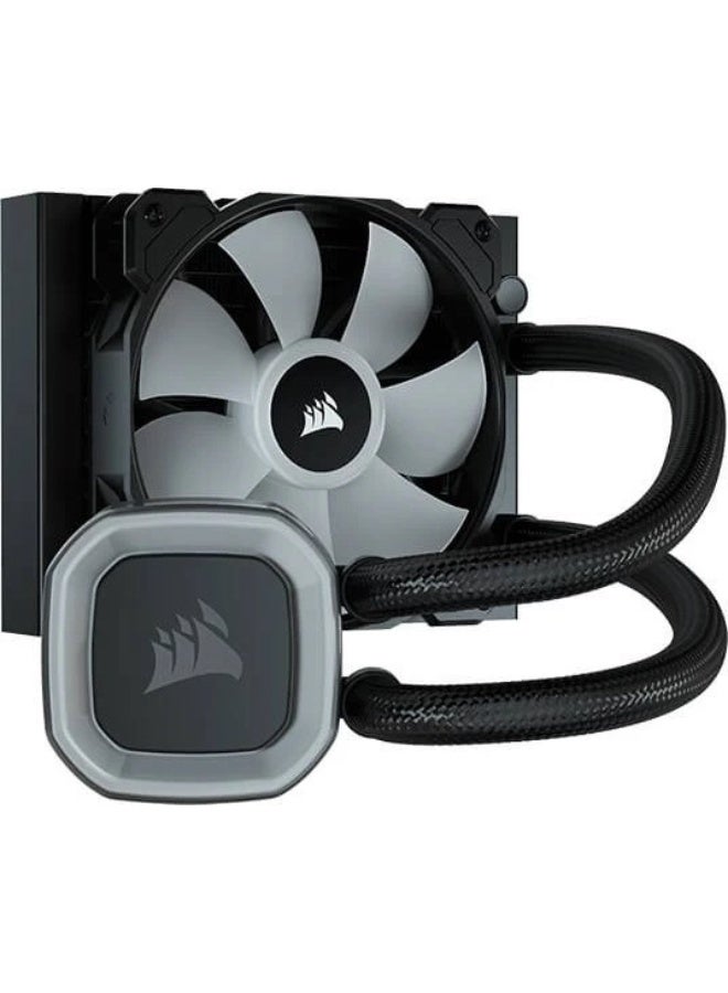 CORSAIR H55 RGB 120mm Liquid CPU Cooler, RGB Lighting with 120mm CORSAIR SP RGB ELITE PWM, 1500 RPM Speed, AirGuide Technology, Compatibility with CORSAIR iCUE, Black | CW-9060052-WW  - Image 3