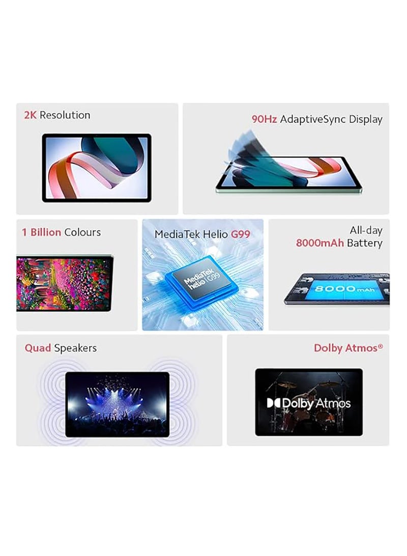 Xiaomi Renewed - Pad 10.61-Inch 128GB Wi-Fi Graphite Gray - International Version - Image 2