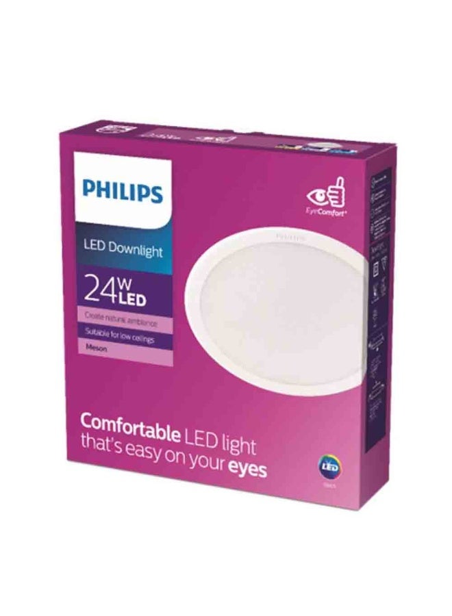 Philips 929003287902 59471 Meson 6500K 200mm 24W LED Recessed Downlight - White White ‎9.5 x 4.6 x 4.6cm - Image 4