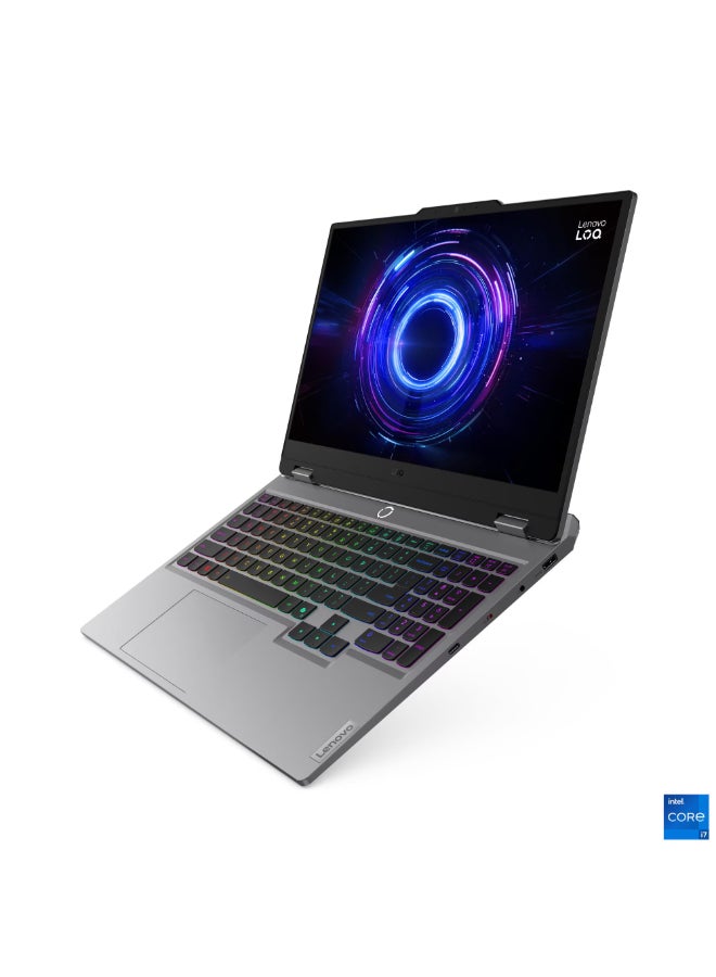 Lenovo LOQ Laptop With 15.6 Inch Full HD(1920X1080) Display,Intel Core i7-14700HX Processor/32GB RAM DDR5/1TB SSD/8GB NVIDIA GeForce RTX 5060 Graphics/Windows 11 Home/ English/Arabic Luna Grey  - Image 4