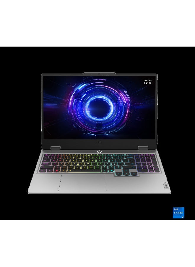 Lenovo LOQ Gaming Laptop With 15.6 Inch Full HD(1920X1080) Display 144Hz, Intel Core i7-14700HX Processor/24GB RAM DDR5/1TB SSD/8GB NVIDIA GeForce RTX 5060 Graphics/Windows 11 Home/ English/Arabic Luna Grey - Image 3