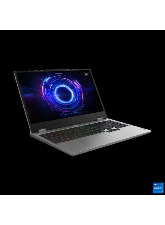Lenovo LOQ Gaming Laptop With 15.6 Inch Full HD(1920X1080) Display 144Hz, Intel Core i7-14700HX Processor/24GB RAM DDR5/1TB SSD/8GB NVIDIA GeForce RTX 5060 Graphics/Windows 11 Home/ English/Arabic Luna Grey - Image 1
