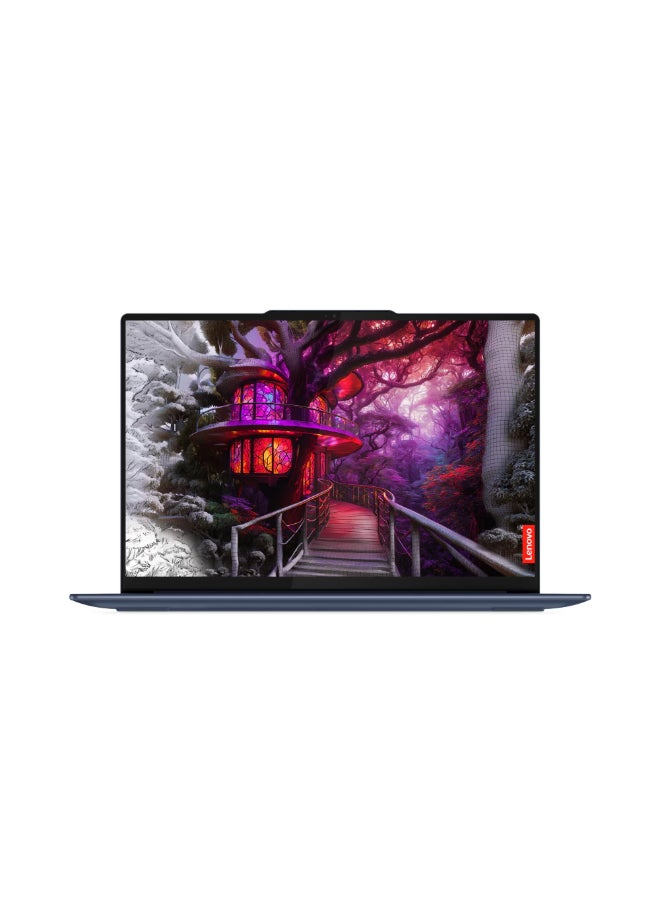 Lenovo Yoga Slim 7 Laptop With 14.5 Inch 3K (2944x1840) OLED Display,Snapdragon X Plus X1P-64-100 Processor/16GB RAM DDR5/1TB SSD/Qualcomm Adreno Graphics/Windows 11 Home+Earbuds+Backpack English/Arabic Cosmic Blue  - Image 4