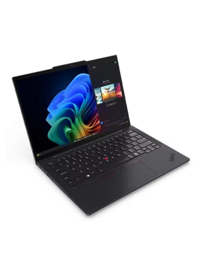 Lenovo ThinkPad Laptop With 14 Inch WUXGA(1920X1200) Display,Core Ultra 7-258V Processor/ 32GB RAM DDR5/1TB SSD/Intel Iris Xe Graphics/Windows 11 Pro/ English/Arabic Black  - Image 2