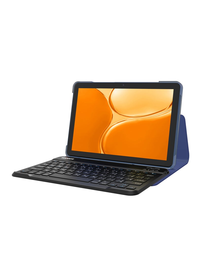 ATOUCH SE Max Lite 10.1 inch Tablet with Keyboard and Bluetooth Mini-Microphone 16GB RAM 512GB ROM Octa-Core Android 14 PUBG Game Tablet Dual SIM WiFi IPS Touchscreen Case Mouse GPS Blue  - Image 3