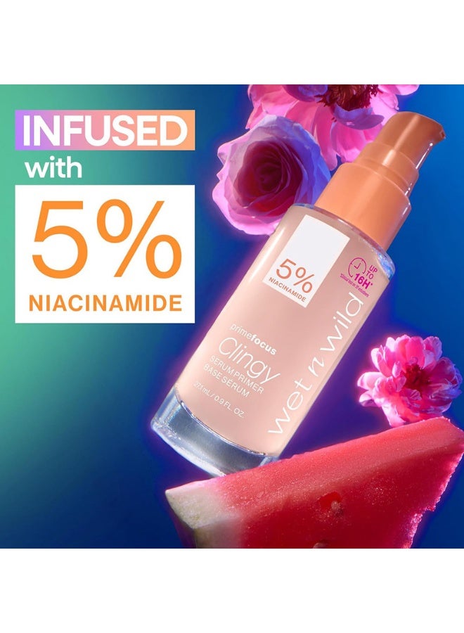 ويت اند وايلد Prime Focus Clingy Serum Primer pink - Image 5