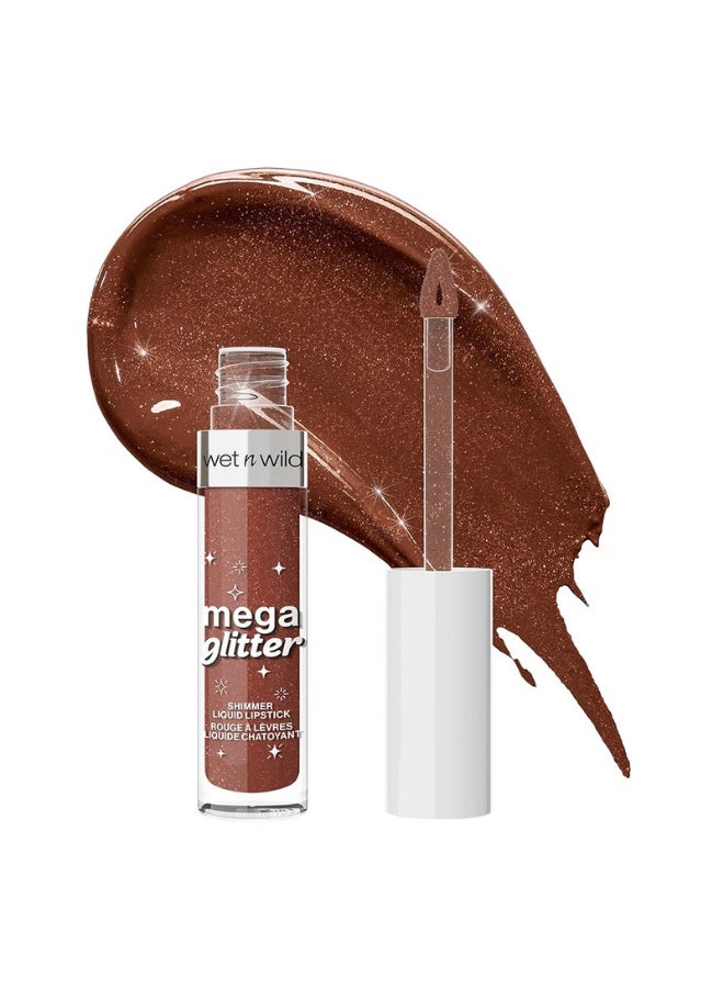 Wet N Wild Mega Glitter Shimmer Liquid Lipstick - Hear Me Out - Image 1