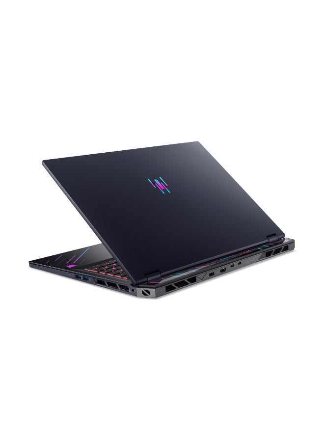 Helios 18 AI Laptop With 18 Inch QHD 250Hz Display,Core Ultra 9 AI-275HX Processor/96GB RAM DDR5/1TB SSD/16GB Nvidia GeForce RTX 5080 Graphics/Windows 11 Pro/ English/Arabic Black