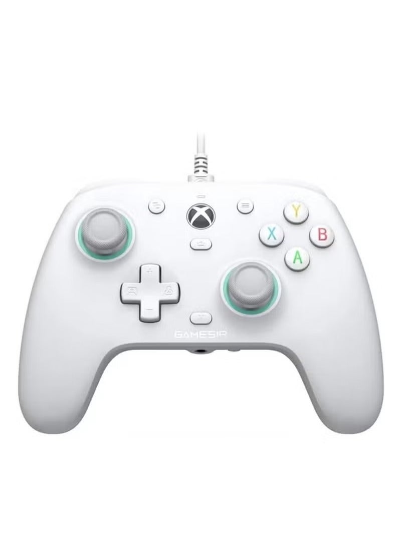 GameSir Classic Gamepad GameSir G7se Wired Game Controller for Xbox Series X/S, Xbox One, Windows 10/11 Plug Steam and Play Gaming Gamepad with Hall Effect Joysticks/Hall Trigger White - Image 1