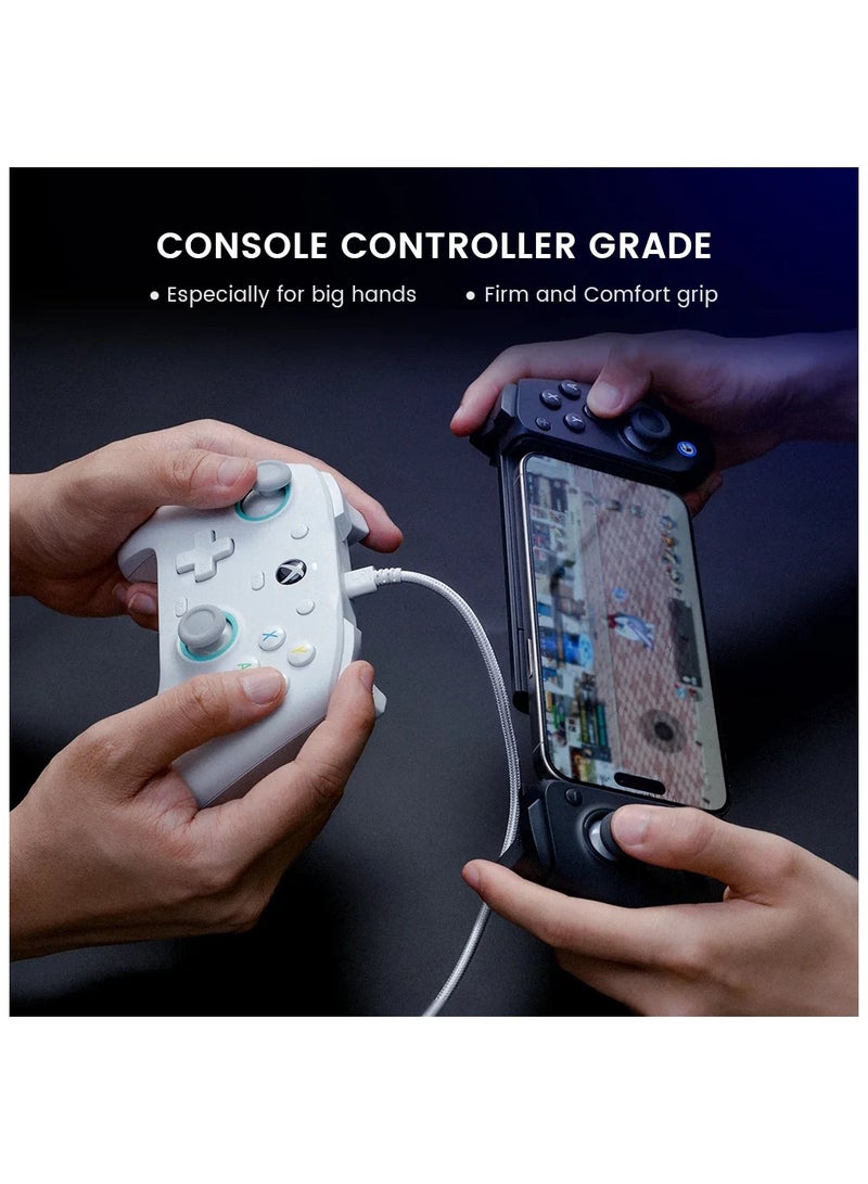 GameSir Wireless Gamepad GameSir G8+Bluetooth Mobile Controller 2.4G Receiver Flagship Controller for Switch Steam Android iOS HarmonyOS PC iPad Joycon with Hall Effect Joysticks/Hall Trigger - Image 3
