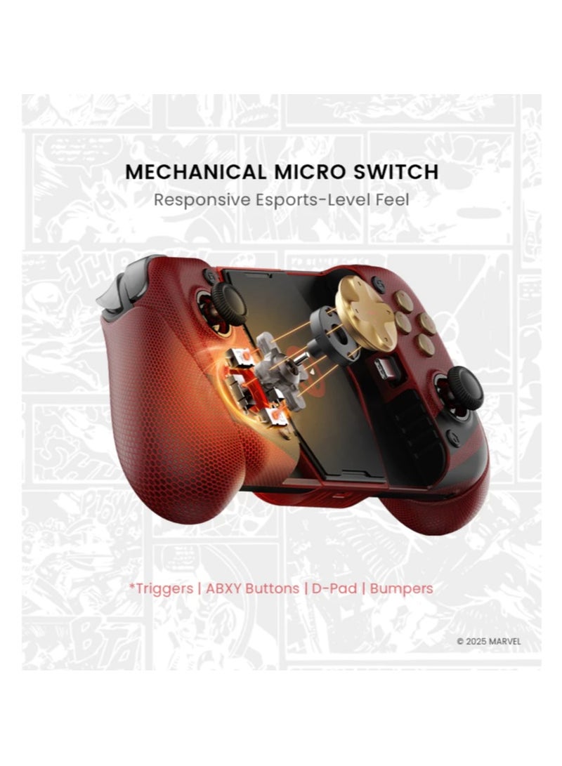 X3 Pro DeadPool Edition Mobile Gaming Controller Android IOS TYPE-C