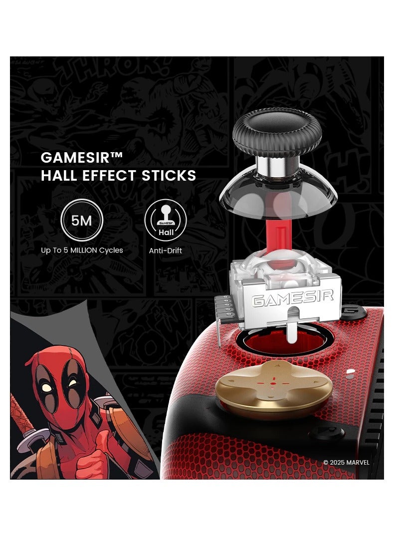 X3 Pro DeadPool Edition Mobile Gaming Controller Android IOS TYPE-C