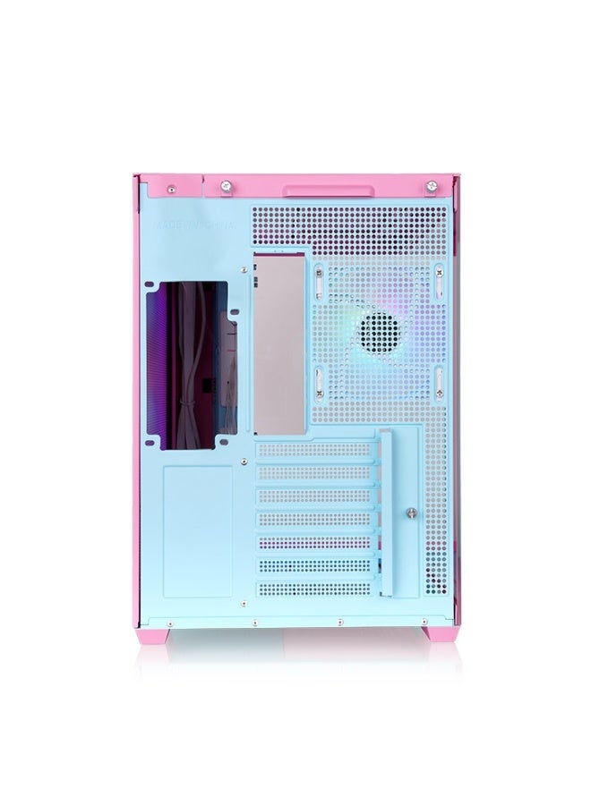Thermaltake View 380 TG ARGB Bubble Pink Mid Tower Case, Tempered Glass, 4x 120mm ARGB Fans, ATX Support, USB 3.2 Gen 2 Type-C, Supports Up to 2x 2.5" SSD + 1x 3.5" HDD | CA-1Z2-00MAWN-00  - Image 5