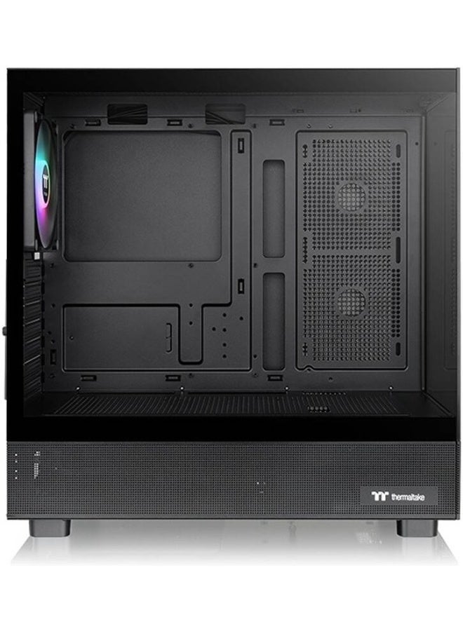 Thermaltake View 270 TG ARGB M-ATX PC Case, Tempered Glass Front and Left Panels, Supports up to 360mm Radiator, 1* CT140 ARGB Preinstalled Fan, USB Type-C x 1, USB 3.0 x 2, Black | CA-1Y7-00M1WN-03  - Image 5