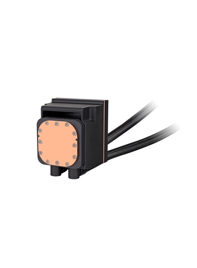 Thermaltake MAGFloe 360 Ultra ARGB Sync AIO Liquid Cooler, 360mm Radiator, 3.95" 480x480 LCD Display, SWAFAN EX MagForce 2.0 Magnetic Fans, Copper Base Plate, 27mm Radiator Thickness, Intel LGA1851 & AMD AM5 Compatible, ARGB Lighting, Black Edition | CL-W432-PL12SW-A  - Image 3
