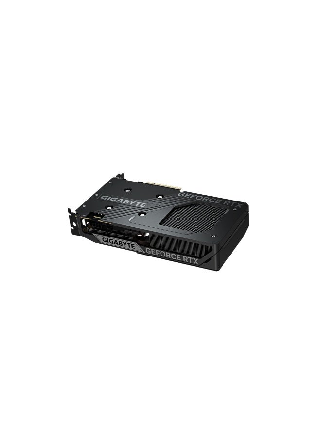 GeForce RTX 5060 WINDFORCE 8G Graphics Card, 8GB GDDR7, 128-Bit, 28Gbps, PCIe 4.0, Dual Fan Cooling, 3x DisplayPort 2.1, 1x HDMI 2.1, 2497MHz Boost Clock, Ray Tracing, DLSS 4, Compact Dual-Slot GPU | GV-N5060WF2-8GD