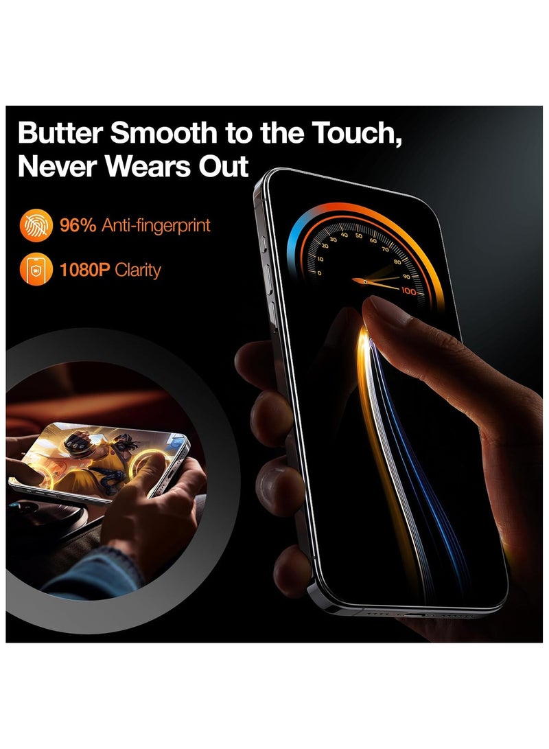 TORRAS Install Master Series (X00FX1013) Tempered Glass For iPhone 14 Pro Black Clear - Image 2