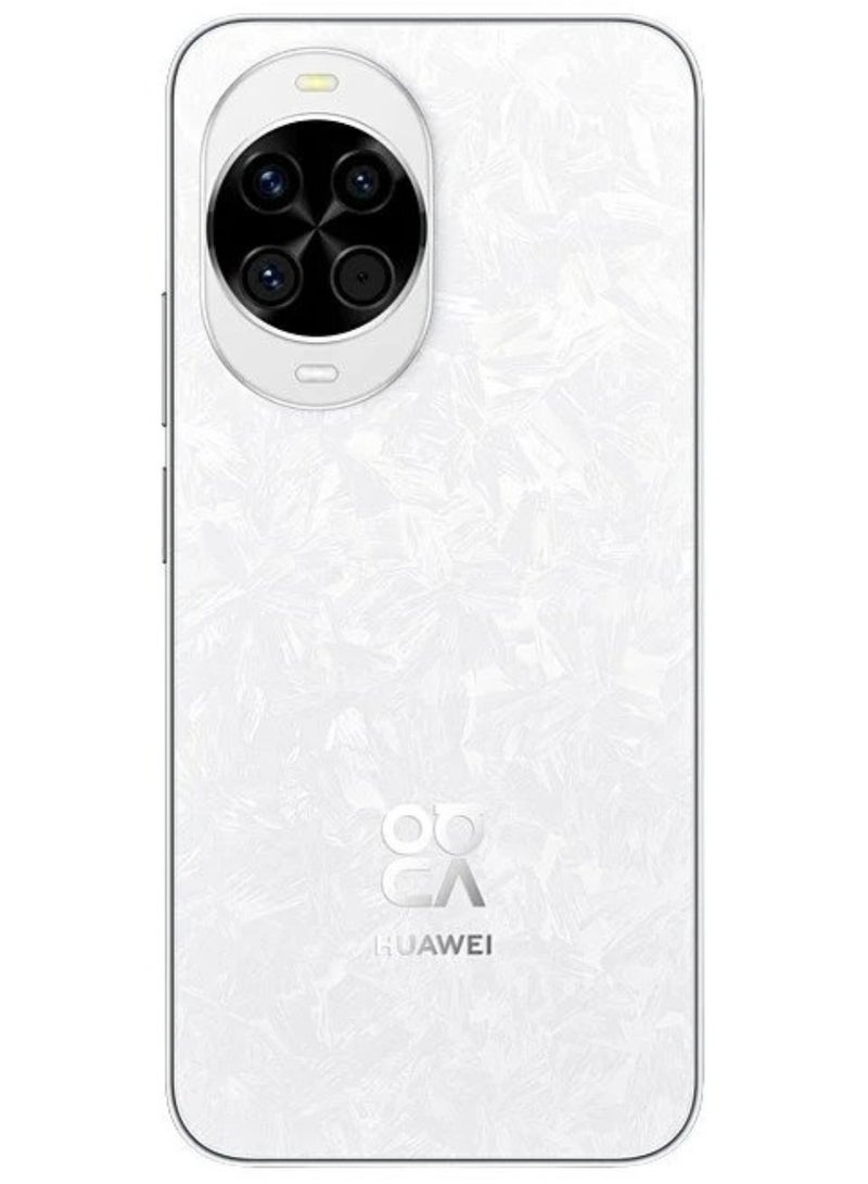 HUAWEI Nova 14 5G AI Smartphone (12GB RAM, 256GB Storage) – White |1/1.56 Triple Primary Camera |ProKirin 8010 Eye Protection Screen, Video  4K, 1080p, gyro-EIS  HDR Vivid | 50MP super-sensitive shooter (F1.9 aperture, RYYB color filter array|Chinese Spec | 6.7 -inch OLED screen with a 120Hz refresh rate, FHD+ (2412 x 1084) pixels resolution |an 8MP ultrawide angle macro lens (F2.2 aperture)| 5500 mAh Battery |100W SuperFast charger  - Image 2