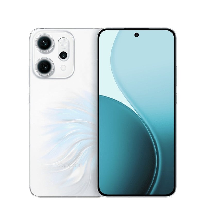 Reno 14 Pro 5G Smart Phone (512GB 12GB RAM) White |Chinese Spec | 6.83” 120Hz AMOLED Screen MTK Dimensity 8450 6200mAh Battery 80W SuperCharge 50W Wireless with a 120Hz refresh rate, a 240Hz touch sampling rate | with Google Play Support