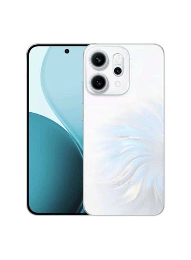 OPPO Reno 14 Pro 5G Smart Phone (512GB 12GB RAM) White |Chinese Spec | 6.83” 120Hz AMOLED Screen MTK Dimensity 8450 6200mAh Battery 80W SuperCharge 50W Wireless with a 120Hz refresh rate, a 240Hz touch sampling rate | with Google Play Support - Image 1