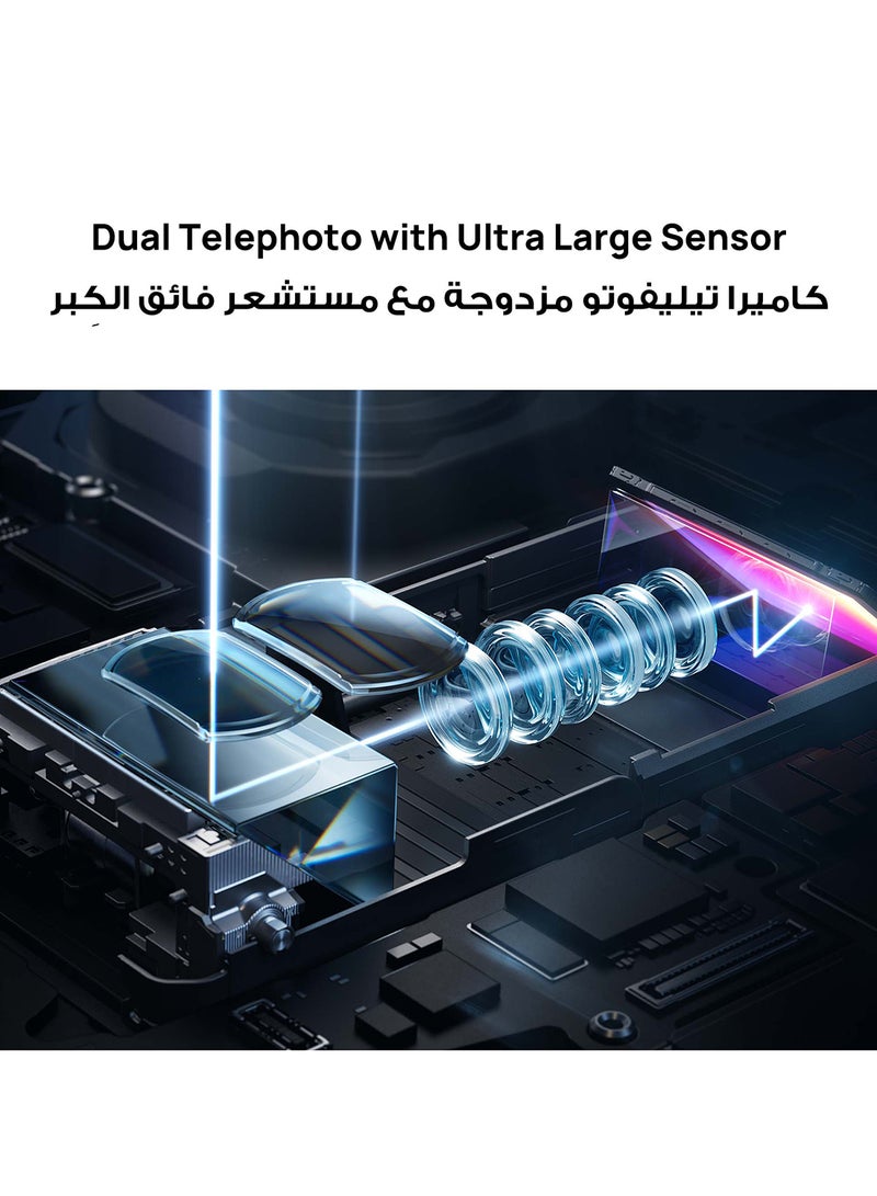 هواوي Pura 80 Ultra Dual SIM Smartphone Golden Black 16GB RAM 512GB - Middle East Version with Free HUAWEI WATCH GT 5 + HUAWEI Care + Extra 6 Months Warranty  - Image 3