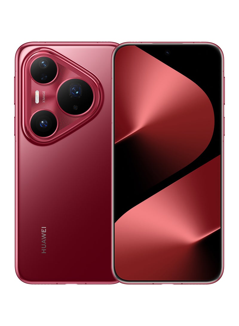 هواوي Pura 80 Pro Dual SIM Smartphone Red 12GB RAM 512GB - Middle East Version 