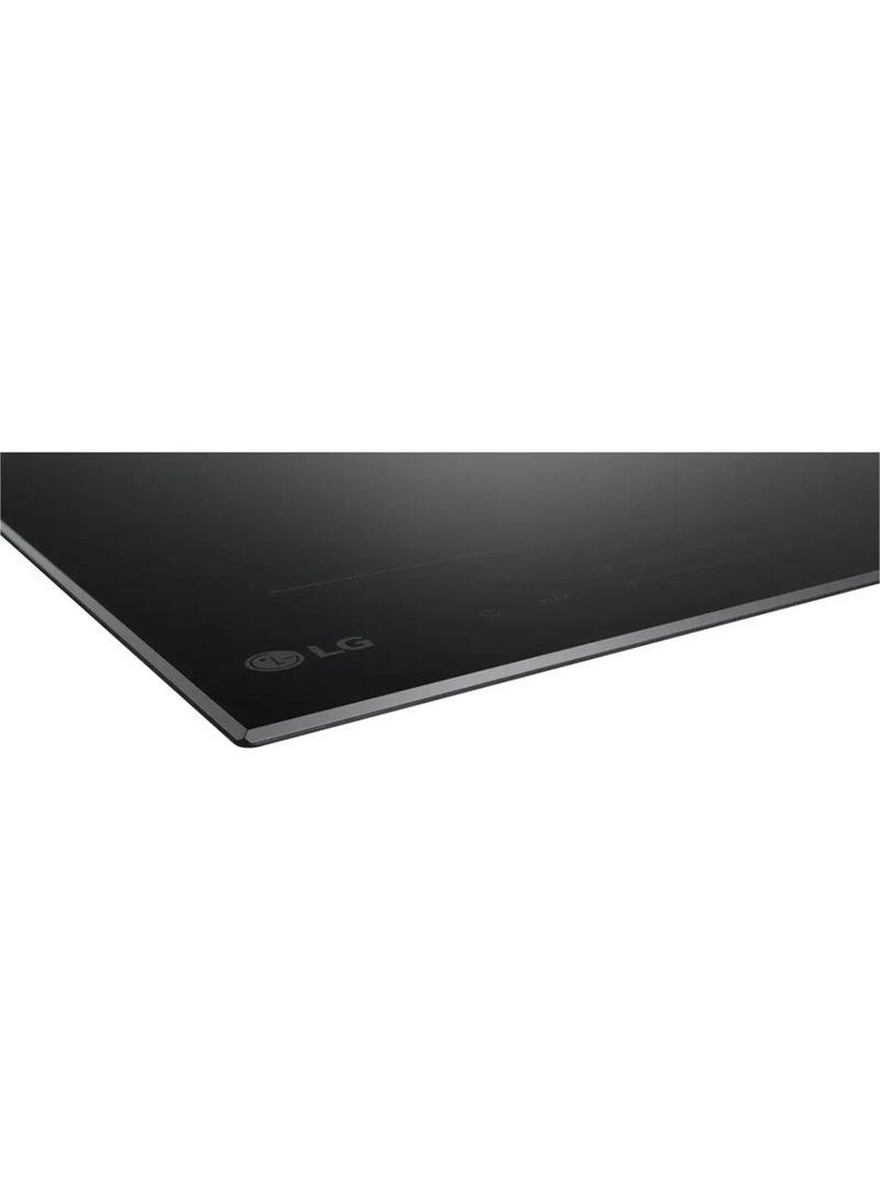 إل جي 4 Burner Built-In Induction Cooker 60cm with 15 Step Power Level, Power Management System, Cook Timer, Safety Child Lock CBIZ2435B Black  - Image 3