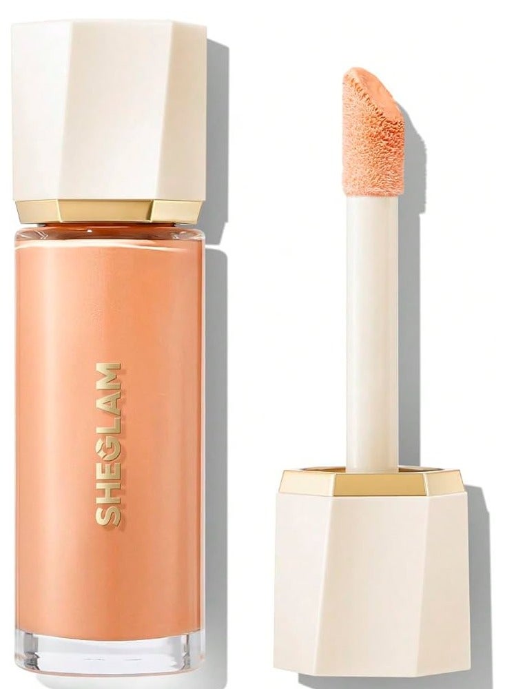 SHEGLAM SUNBURST GLOW MIXER 30 ML NO.FAIR WARM PEACH - this mixer helps smooth skin, refine pores, and offers a stunning FAIR WARM PEACH