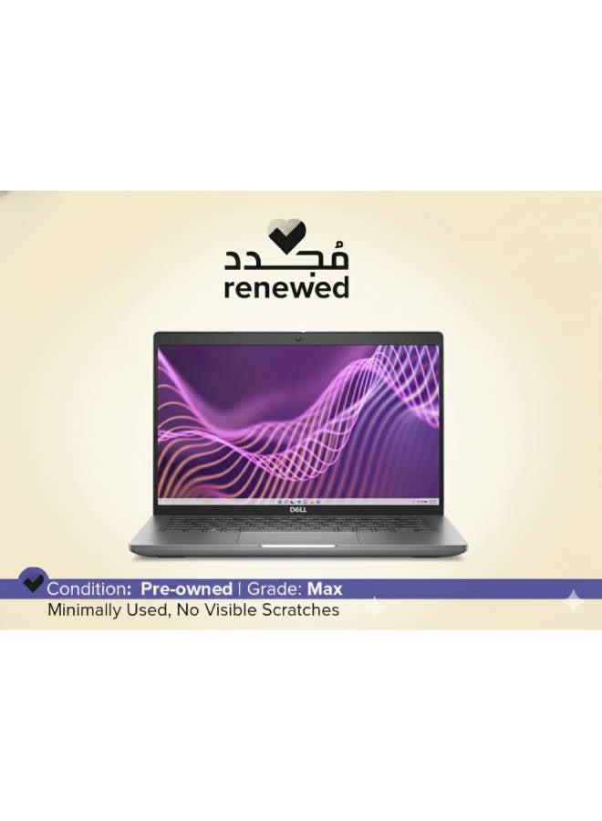 ديل Renewed Latitude 5440 – Intel Core i5-1335U – 16GB RAM – 512GB SSD – 14" FHD – Windows 11 – Business Laptop – 10 Cores English/Arabic silver - Image 1