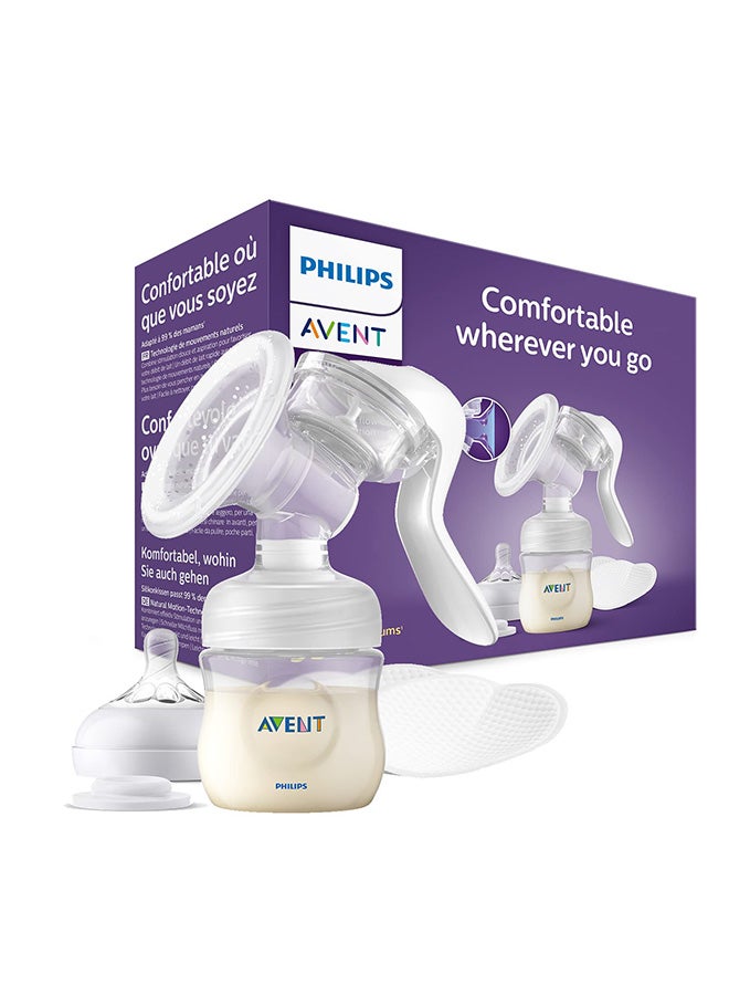 Philips Avent Manual Breast Pump (Model SCF430/10) - Image 1
