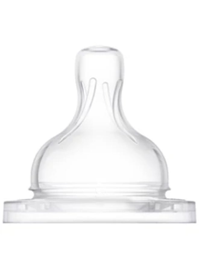 زجاجة رضاعة كلاسيكية مضادة للمغص 3M+ حلمة/حلمة (عبوة من 2) - Image 3