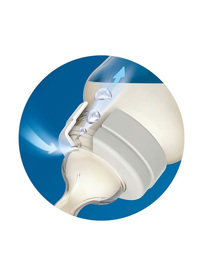 زجاجة حليب فيليبس أفينت الكلاسيكية المضادة للمغص للأطفال 6 أشهر+ حلمة (عبوة من 2) | SCY764/02 - Image 4