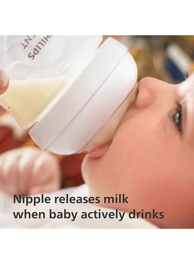 حلمة فيليبس أفنت للاستجابة الطبيعية للأطفال من عمر 1 شهر فما فوق SCY963/02 - عبوة مزدوجة - Image 4