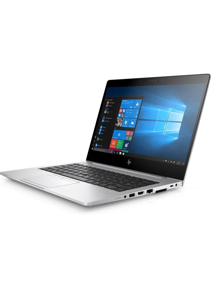 HP Renewed EliteBook 735 G5 – AMD Ryzen 5 Pro 2500U – 8GB RAM – 256GB SSD – AMD Radeon 2GB – 13.3" – Business Laptop English/Arabic silver  - Image 2