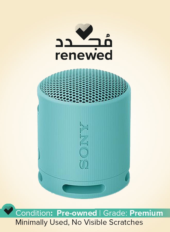Sony Renewed - SRS-XB100 Wireless Bluetooth Speaker BLUE - Image 1